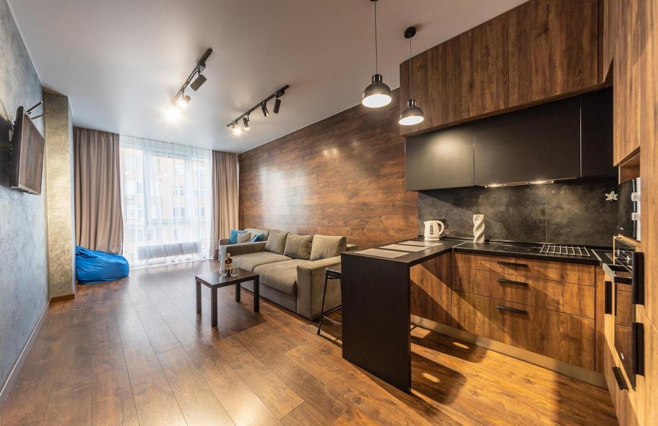 Luxury Apartments Smartplaza Obolon Metro Minskai Kiev Bagian luar foto